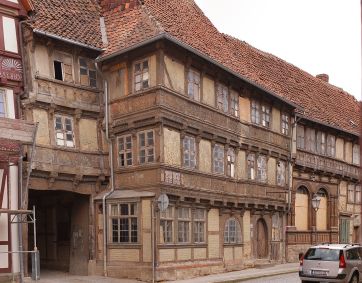 Old town house in Osterwieck.