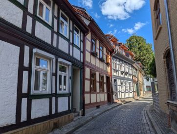 Alley in Wernigerode.