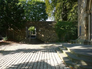 Old town center of Gräfrath.