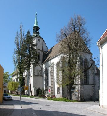 The former monastery church at Oschatz.
