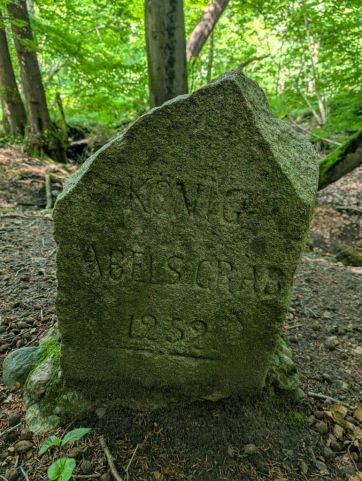 Gravestone of King Abel.