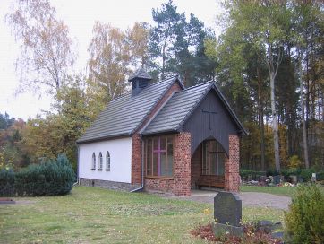 Chapel on Kiekebusch Cemetery.